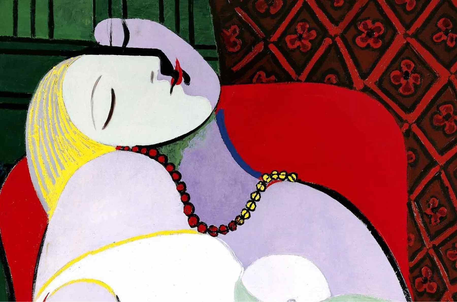 Picasso, Le Rêve (oil on canvas, 1932)