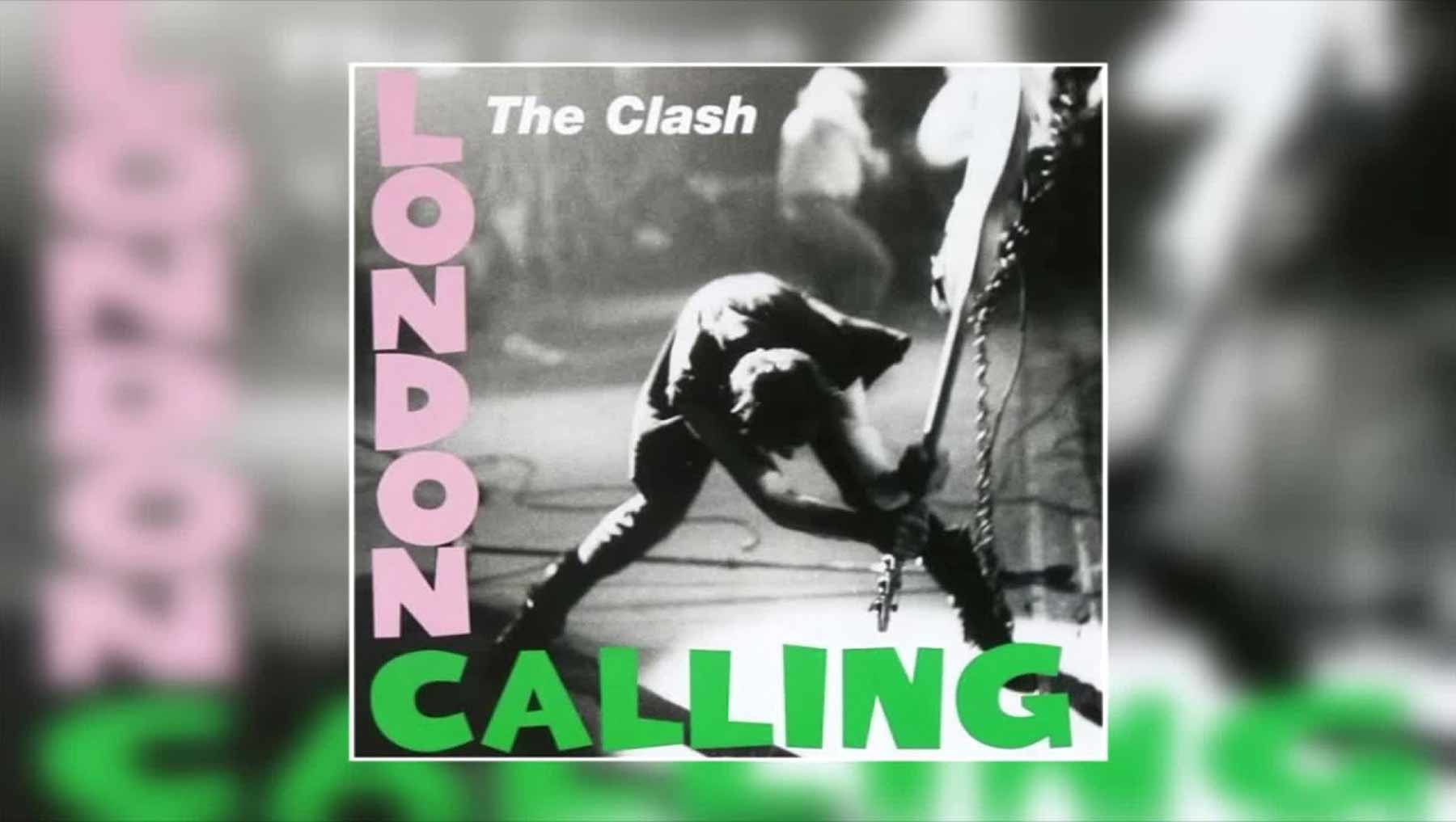 The Clash "London Calling" album cover
