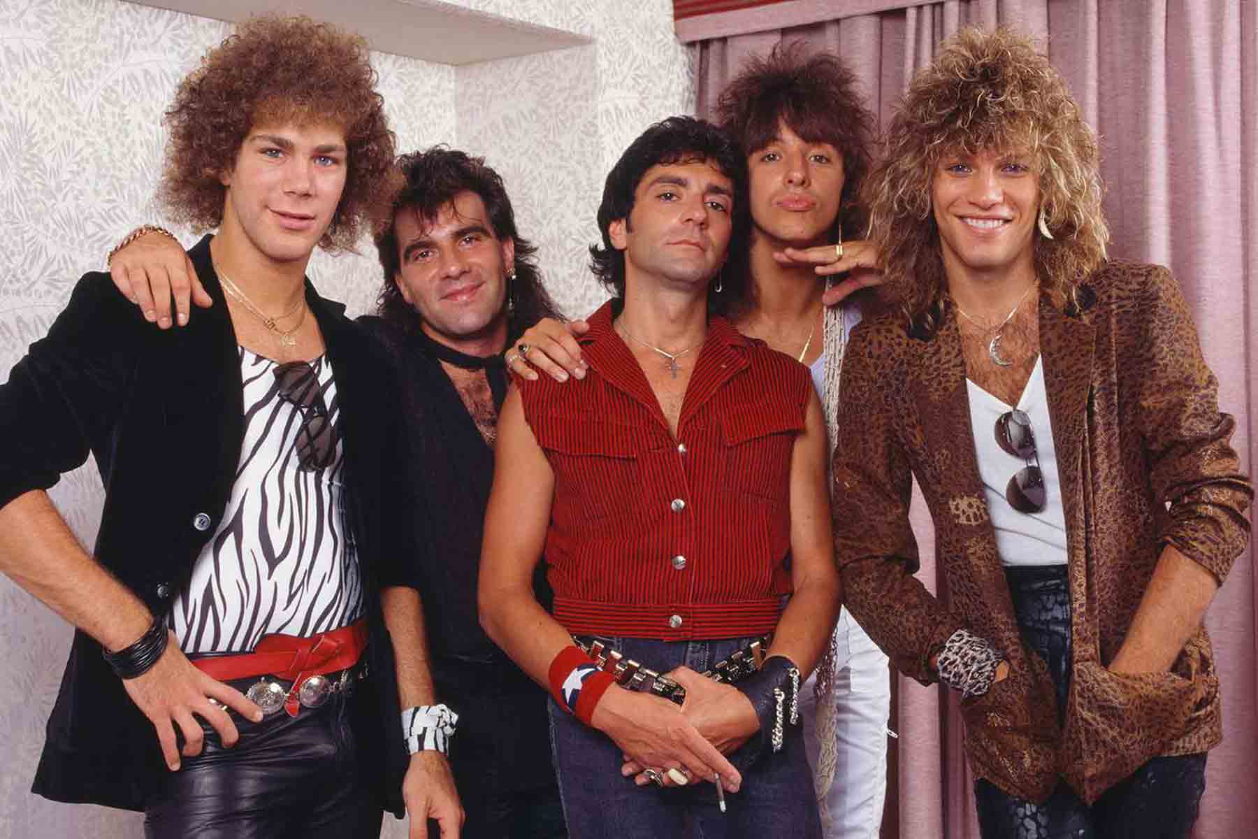 Bon Jovi band group photo