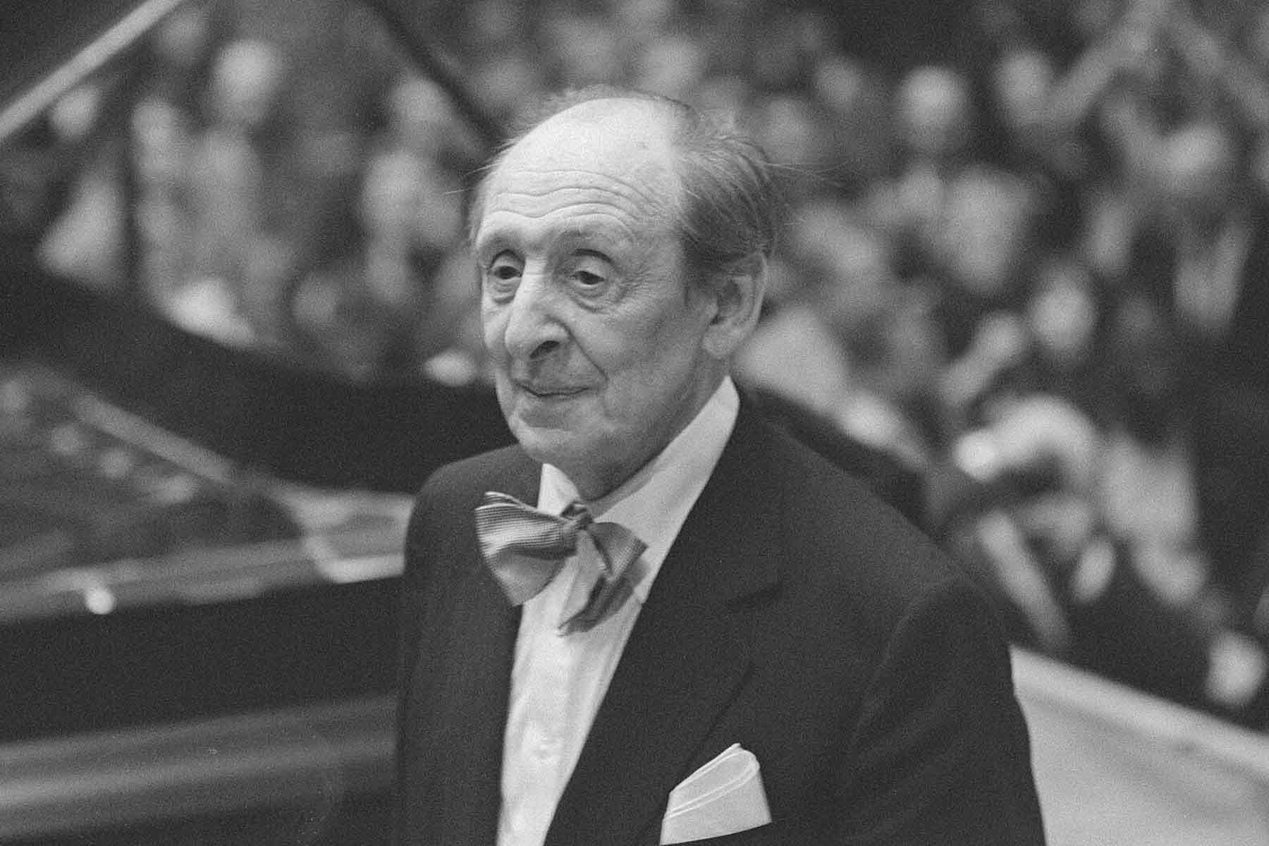 Renowned pianist Vladimir Horowitz in Amsterdam, 1986