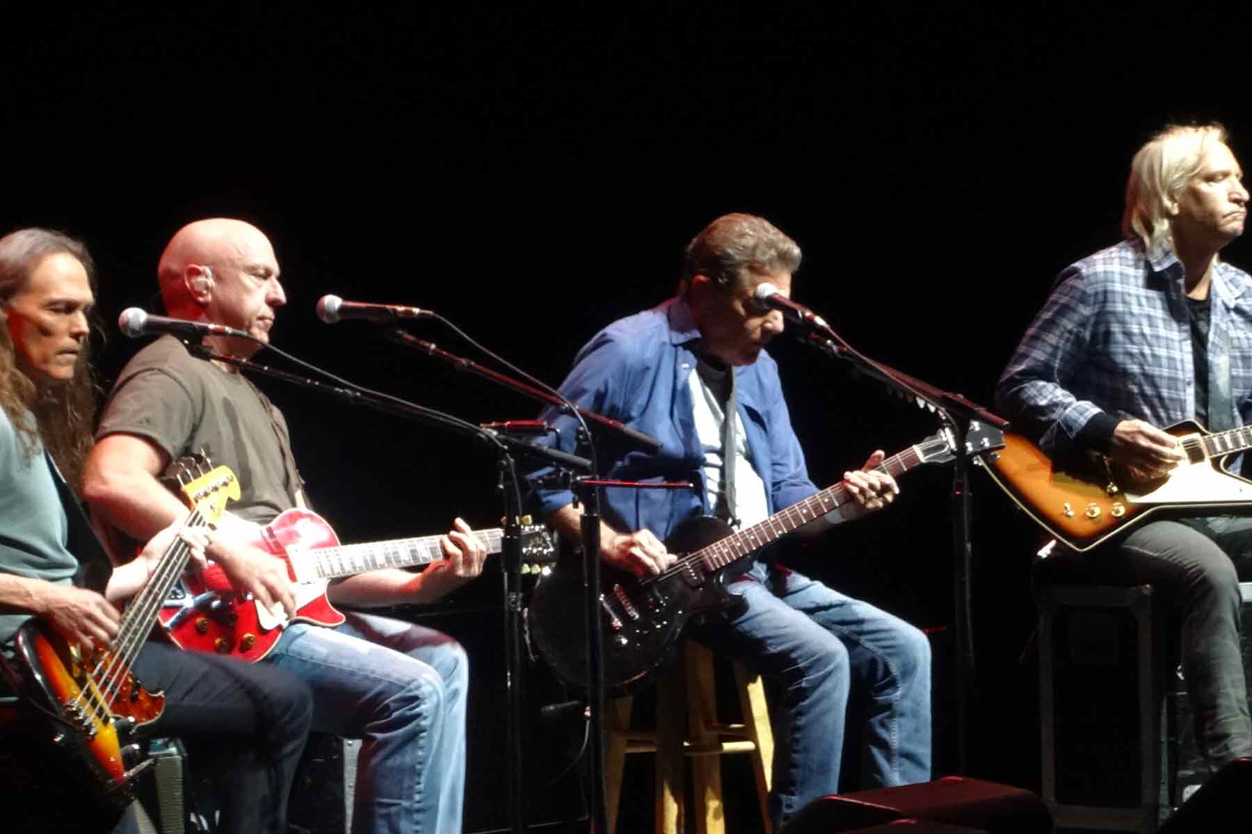 The Eagles performing at the "History of the Eagles" tour at Grand Rapids, September 2014 (Photo credit: Flickr/Rachel Kramer)