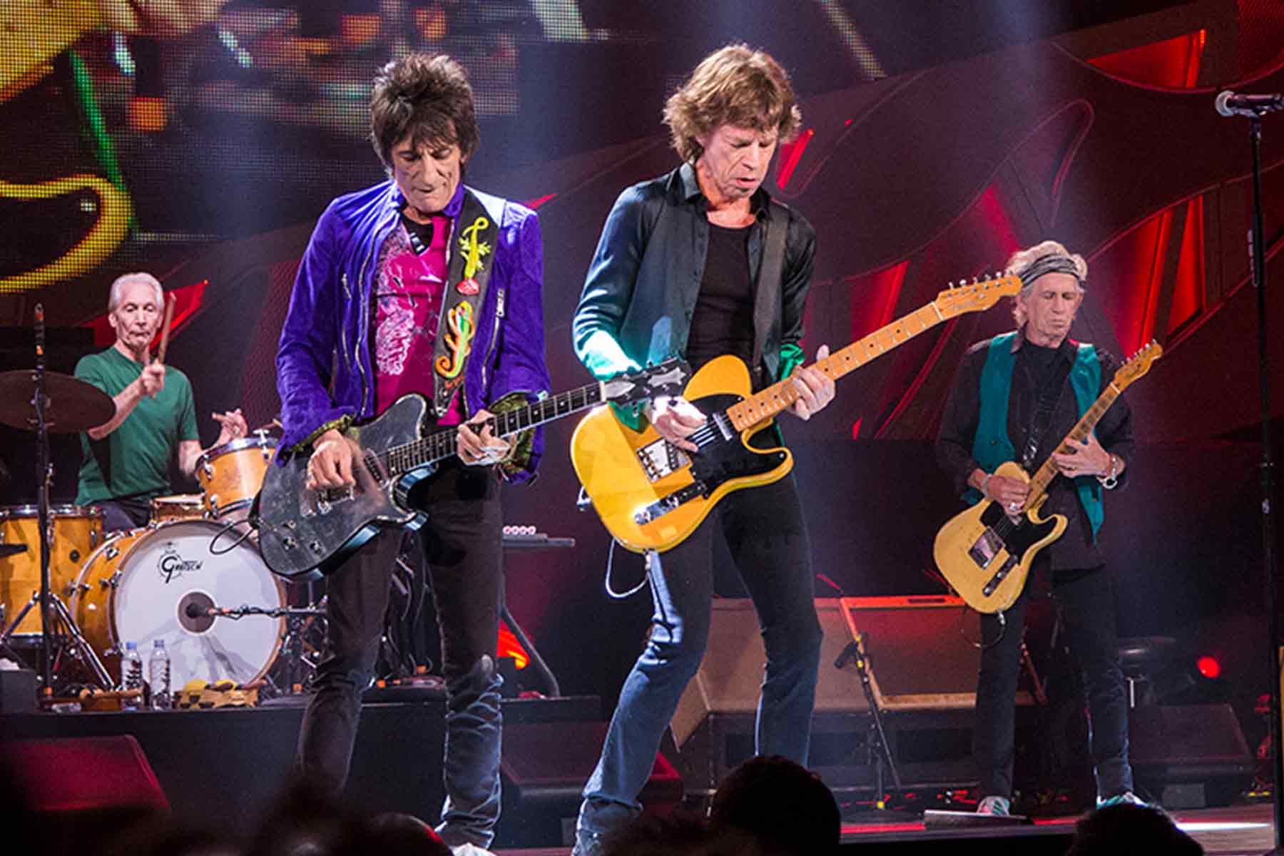 The Rolling Stones performing at Summerfest 2015 (Photo credit: Wikimedia Commons/Jim Pietryga)
