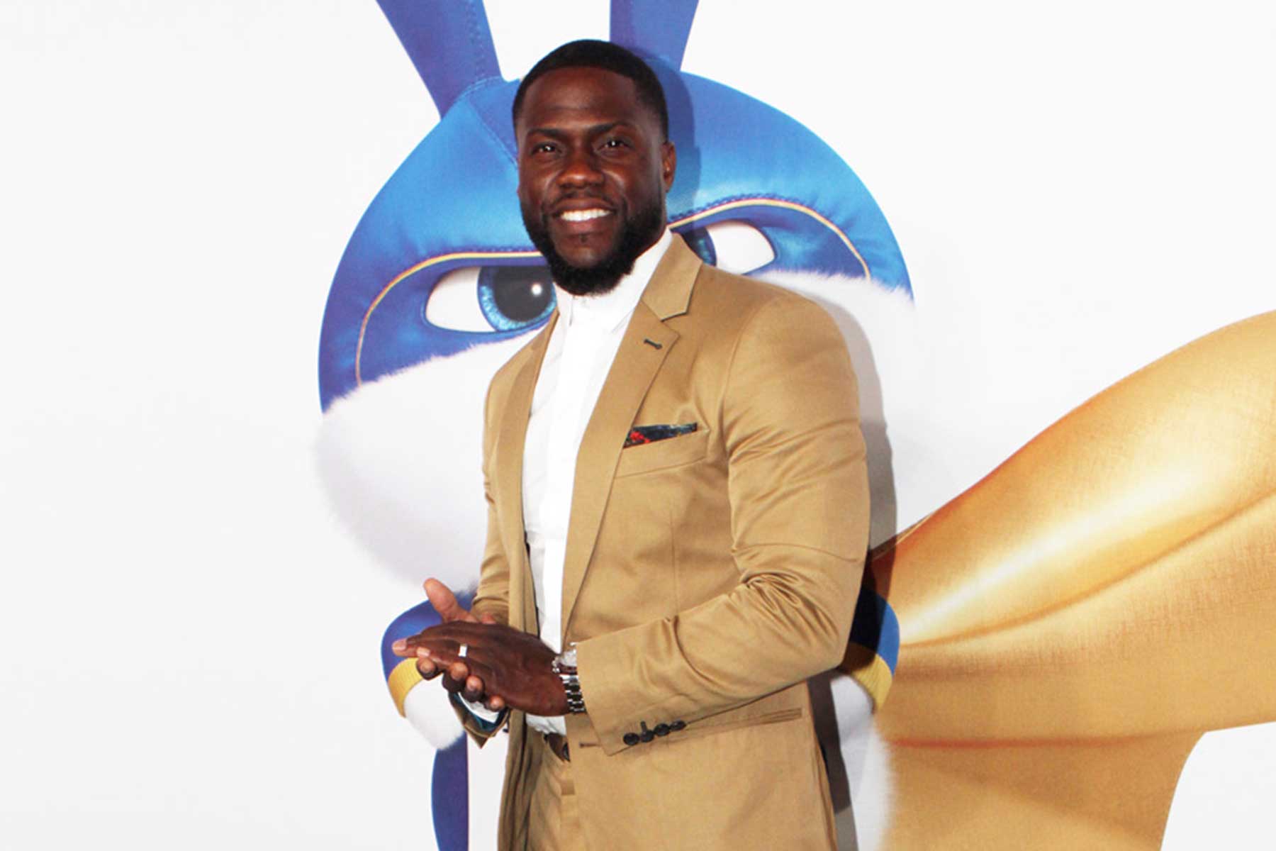 Kevin Hart at the premiere of The Secret Life of Pets 2 (Photo credit: Wikimedia Commons/Eva Rinaldi)