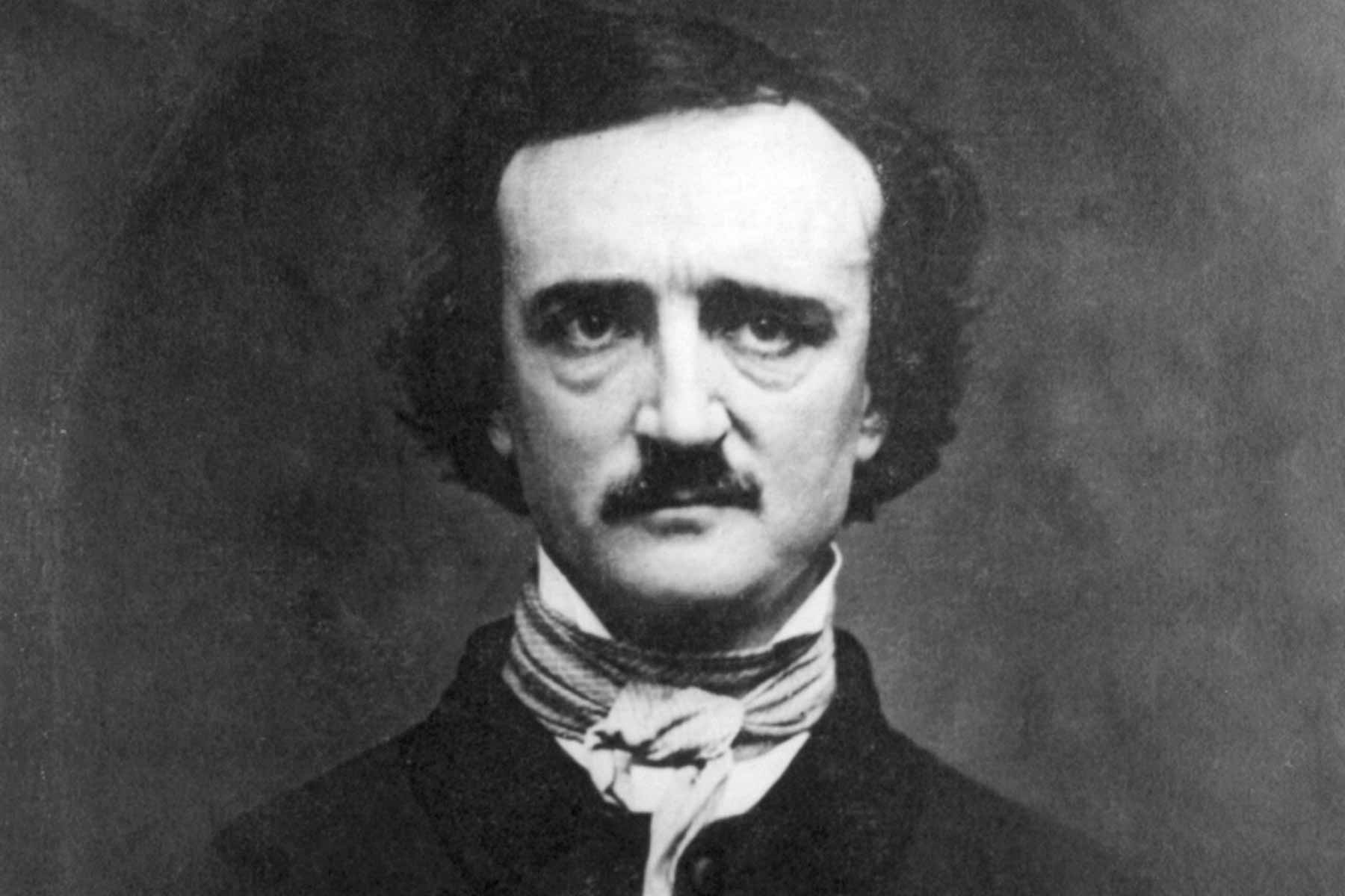 A photograph of Edgar Allan Poe at Providence, Rhode Island, in 1848 (Photo credit: Wikimedia Commons/W.S. Hartshorn)