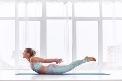 Locust pose