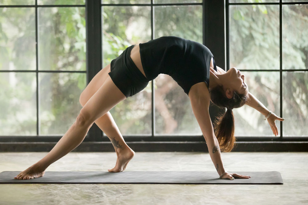 Wild thing pose